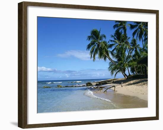 Beach, Barbados, West Indies, Caribbean, Central America-Harding Robert-Framed Photographic Print