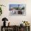 Beach Basket Seats in Front of Health Spa, Binz, Rygen Island, Germany-Peter Adams-Framed Photographic Print displayed on a wall