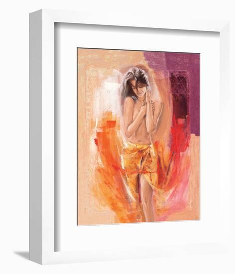 Beach Beauty-Talantbek Chekirov-Framed Art Print