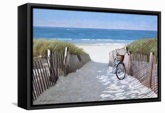 Beach Bike 2-Zhen-Huan Lu-Framed Stretched Canvas