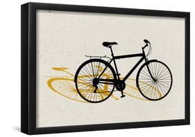 Beach Bike Pop Art-null-Framed Poster