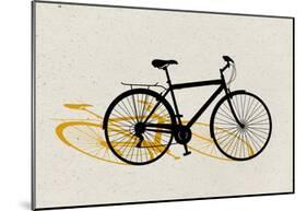 Beach Bike Pop Art-null-Mounted Poster