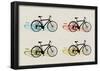 Beach Bike Pop Art-null-Framed Poster