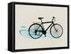 Beach Bike Pop Art-null-Framed Stretched Canvas