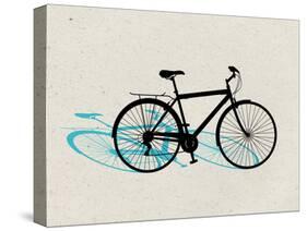 Beach Bike Pop Art-null-Stretched Canvas