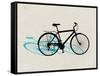 Beach Bike Pop Art-null-Framed Stretched Canvas