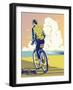 Beach Bike-David Chestnutt-Framed Giclee Print