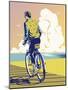 Beach Bike-David Chestnutt-Mounted Giclee Print