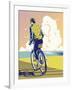 Beach Bike-David Chestnutt-Framed Giclee Print