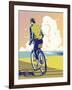 Beach Bike-David Chestnutt-Framed Giclee Print