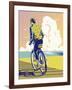 Beach Bike-David Chestnutt-Framed Giclee Print