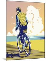 Beach Bike-David Chestnutt-Mounted Giclee Print