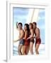 Beach Blanket Bingo, Frankie Avalon, Annette Funicello, Deborah Walley, John Ashley, 1965-null-Framed Photo