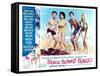 Beach Blanket Bingo, Frankie Avalon, Annette Funicello, Mike Nader, 1965-null-Framed Stretched Canvas