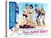 Beach Blanket Bingo, Frankie Avalon, Annette Funicello, Mike Nader, 1965-null-Stretched Canvas