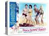Beach Blanket Bingo, Frankie Avalon, Annette Funicello, Mike Nader, 1965-null-Stretched Canvas