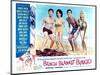 Beach Blanket Bingo, Frankie Avalon, Annette Funicello, Mike Nader, 1965-null-Mounted Art Print