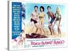 Beach Blanket Bingo, Frankie Avalon, Annette Funicello, Mike Nader, 1965-null-Stretched Canvas