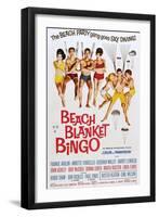 Beach Blanket Bingo-null-Framed Art Print