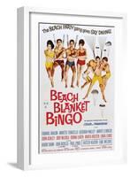 Beach Blanket Bingo-null-Framed Art Print