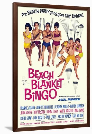 Beach Blanket Bingo-null-Framed Photo