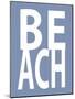 Beach Blue-Jamie MacDowell-Mounted Art Print