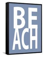 Beach Blue-Jamie MacDowell-Framed Stretched Canvas