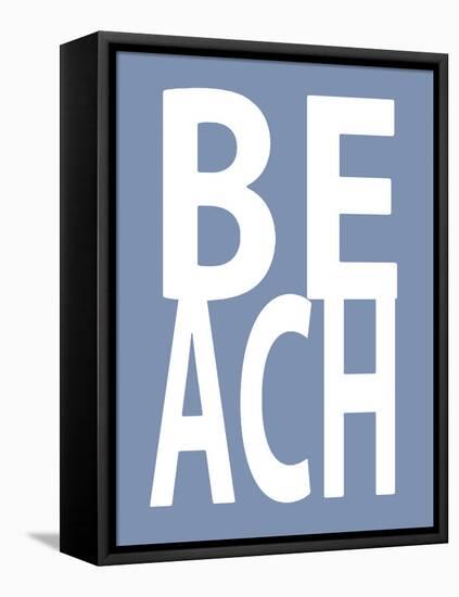 Beach Blue-Jamie MacDowell-Framed Stretched Canvas