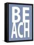 Beach Blue-Jamie MacDowell-Framed Stretched Canvas