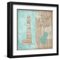 Beach Boardwalk III-Paul Brent-Framed Art Print