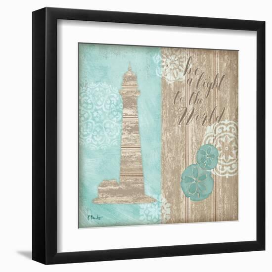 Beach Boardwalk III-Paul Brent-Framed Art Print