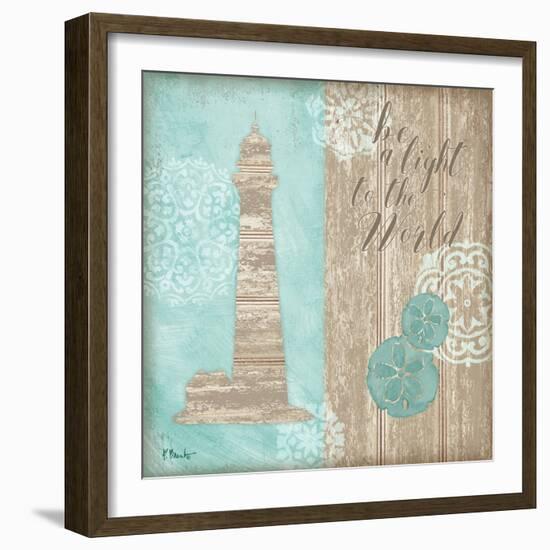 Beach Boardwalk III-Paul Brent-Framed Art Print