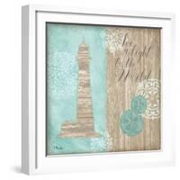 Beach Boardwalk III-Paul Brent-Framed Art Print