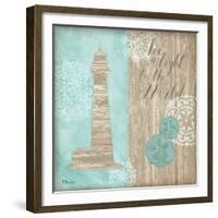 Beach Boardwalk III-Paul Brent-Framed Premium Giclee Print