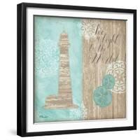 Beach Boardwalk III-Paul Brent-Framed Premium Giclee Print