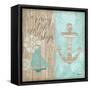 Beach Boardwalk IV-Paul Brent-Framed Stretched Canvas