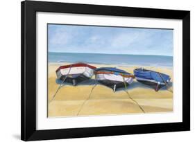 Beach Boats, St. Ives-Jane Hewlett-Framed Art Print