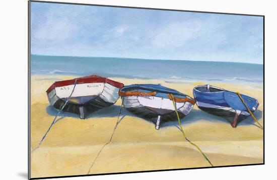 Beach Boats, St. Ives-Jane Hewlett-Mounted Art Print
