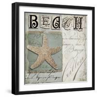 Beach Book II-Color Bakery-Framed Giclee Print