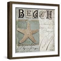 Beach Book II-Color Bakery-Framed Premium Giclee Print