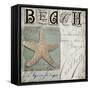 Beach Book II-Color Bakery-Framed Stretched Canvas