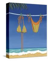 Beach Bound, Bikini-Michele Killman-Stretched Canvas