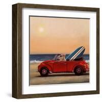 Beach Bound-Lucia Heffernan-Framed Art Print