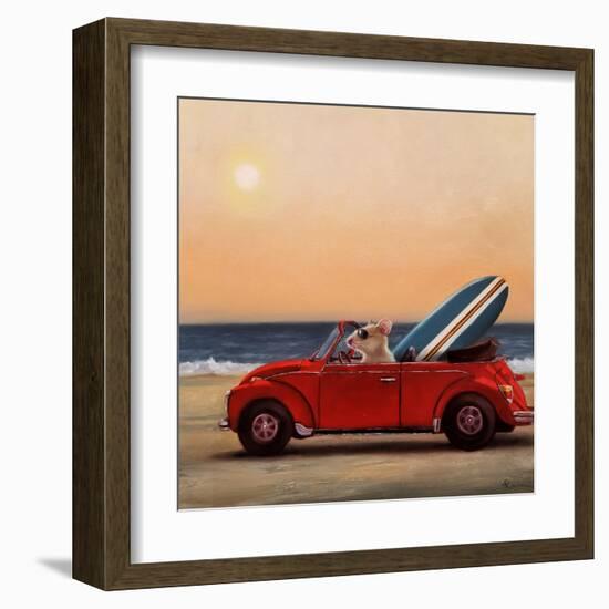 Beach Bound-Lucia Heffernan-Framed Art Print