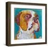 Beach Boxer-null-Framed Art Print