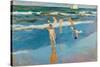 Beach boys, 1908. Oil on canvas, 81 x 106 cm. JOAQUIN SOROLLA Y BASTIDA-Joaquin Sorolla-Stretched Canvas