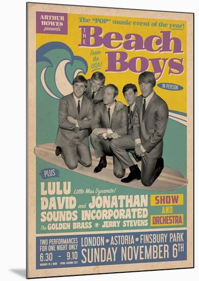 Beach Boys-null-Mounted Poster