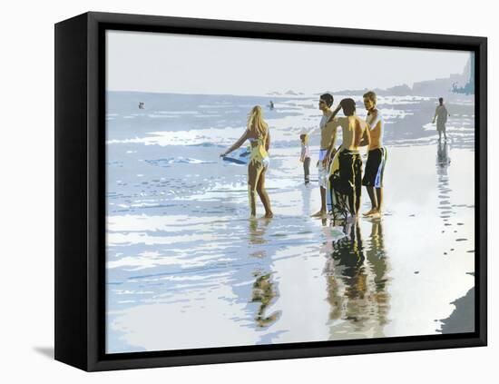 Beach Boys-J Arthur-Framed Stretched Canvas