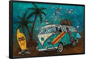 Beach Break-David Lozeau-Framed Standard Poster