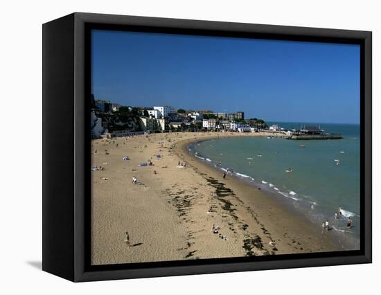 Beach, Broadstairs, Kent, England, United Kingdom-David Hughes-Framed Stretched Canvas